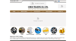 Desktop Screenshot of cimcotrading.com